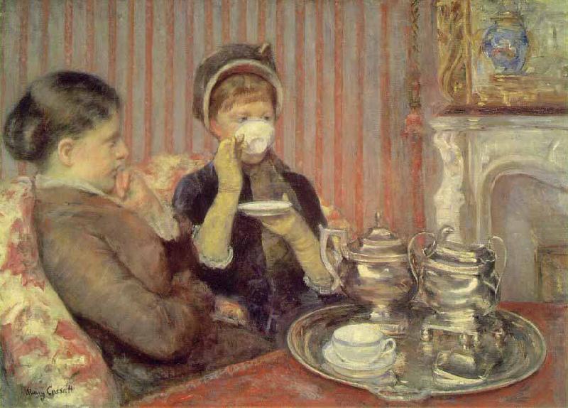 The Tea, Mary Cassatt